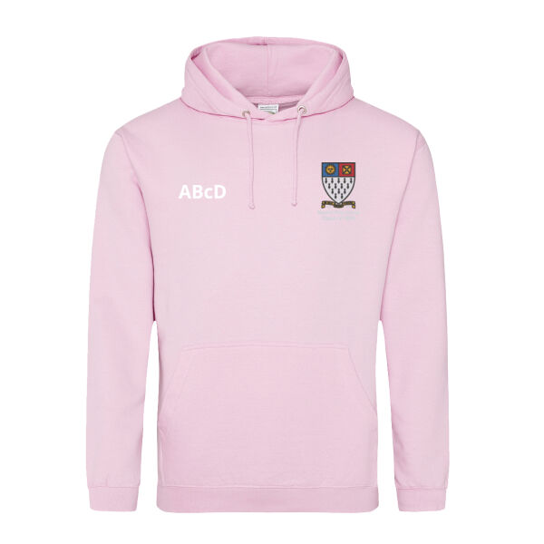 Royal & Prior Leavers Hoodie - Baby Pink Thumbnail