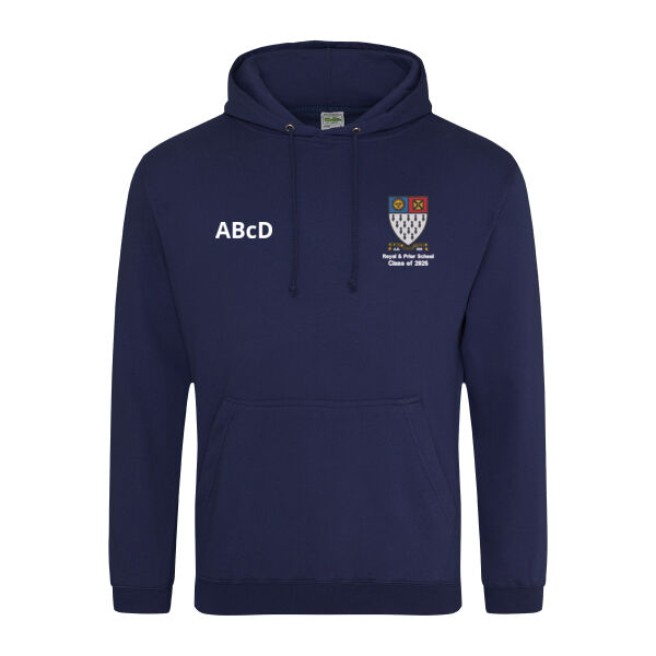 Royal & Prior Leavers Hoodie - Oxford Navy Thumbnail